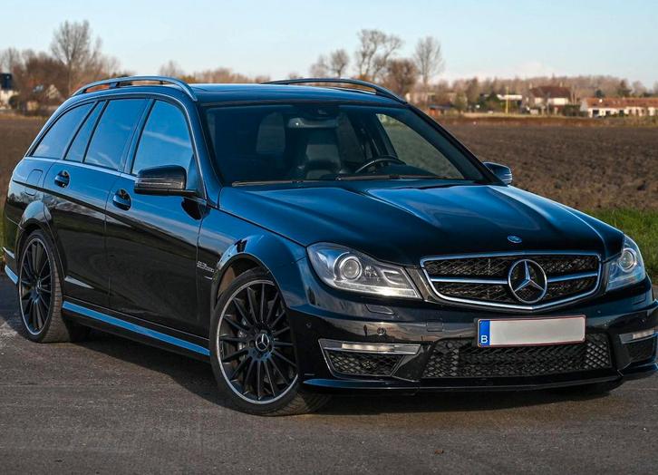 Prachtige C63 AMG Break | Facelift | Lichte vracht |Topstaat, Auto's, Mercedes-Benz, Particulier, C-Klasse, ABS, Adaptieve lichten