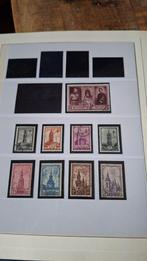 (Deel 2) lindner album Belgie met postzegels 1935-1941, Ophalen of Verzenden