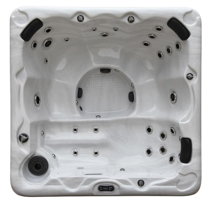 Jacuzzi / Spa Serenza ! Super zuinig nu voor 5.395,-! Acties, Tuin en Terras, Bubbelbaden en Hottubs, Nieuw, Vast, Afdekzeil, Filter