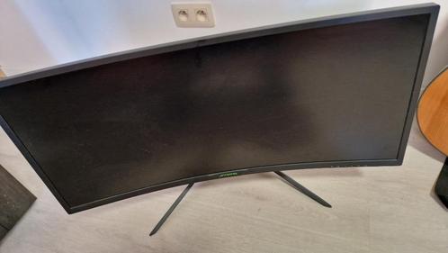Antgamer M34G5Q, Computers en Software, Monitoren, Zo goed als nieuw, 61 t/m 100 Hz, DisplayPort, HDMI, Gaming, Hoofdtelefoonaansluiting