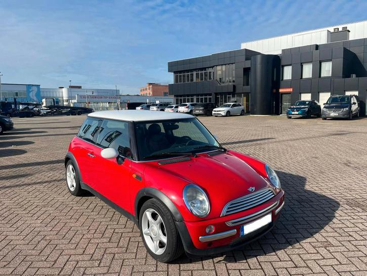 Mini Cooper One 1.6i 120.000km's gekeurd met carpass, Auto's, Mini, Bedrijf, Te koop, Cooper, ABS, Airbags, Airconditioning, Alarm