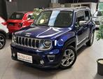 Jeep Renegade Renegade 1.0 T3 LIMITED,CUIR,GPS,LED,GARANTIE, Auto's, Jeep, Voorwielaandrijving, Gebruikt, Blauw, 120 pk