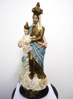 Mariabeeld kind Engelen "Notre Dame Des Victoires"1900😍🙏👌, Antiek en Kunst, Ophalen of Verzenden