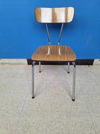 20X vintage stoelen, Huis en Inrichting, Stoelen, Vijf, Zes of meer stoelen, Gebruikt, Bruin, Metaal