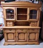 Landelijke eiken buffetkast, Huis en Inrichting, Kasten | Buffetkasten, Ophalen, Gebruikt, 150 tot 200 cm, 150 tot 200 cm