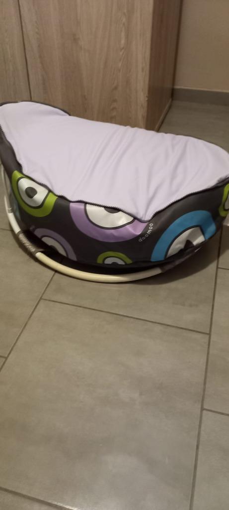 transat bébé, Kinderen en Baby's, Wipstoeltjes, Zo goed als nieuw, Schommelstoel, Overige merken, Met gordel(s) of riempje(s)