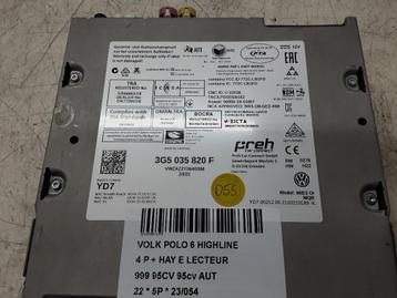 SYSTEME NAVIGATION GPS Polo VI (AW1) (3G5035820F), Utilisé, Volkswagen