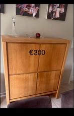Eikenhouten kledingkast €300, Ophalen, Zo goed als nieuw