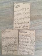 3 brieven 1944, Verzamelen, Militaria | Tweede Wereldoorlog, Ophalen of Verzenden