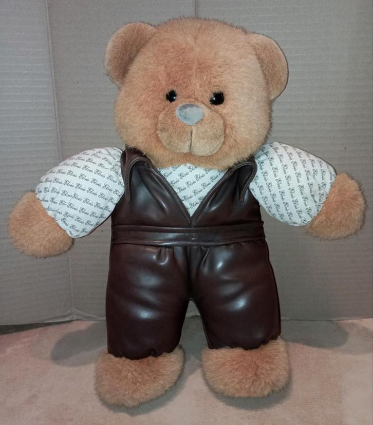 Elvis Presley zingende Teddy Bear, Verzamelen, Beren en Cherished Teddies, Gebruikt, Stoffen beer, Overige merken, Ophalen of Verzenden