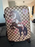 KOFFER  : Die Spiegelburg ( Paard ), Handtassen en Accessoires, Koffers, Ophalen of Verzenden, Zo goed als nieuw, Wieltjes