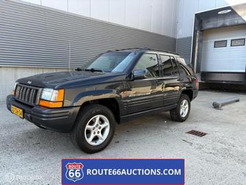 Jeep Grand Cherokee Limited 5.9 LX | Route 66 auctions, Auto's, 4 deurs, Zwart, Bedrijf, SUV of Terreinwagen