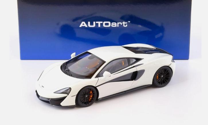 McLaren 570S Wit 1/18 AUTOART Nieuw, Hobby en Vrije tijd, Modelauto's | 1:18, Nieuw, Auto, Autoart, Ophalen of Verzenden