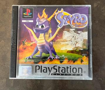 Playstation 1 spel Spyro The Dragon Platinum beschikbaar voor biedingen