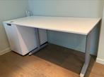 IKEA BEKANT model bureau + opbergkast 160x80, Zo goed als nieuw, Bureau