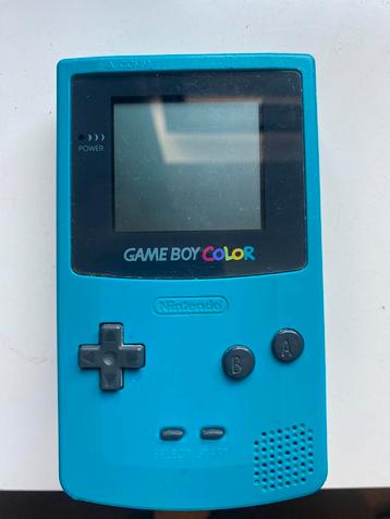 Game Boy Color – Teal (Blauwgroen) + Kirby’s Block Ball beschikbaar voor biedingen