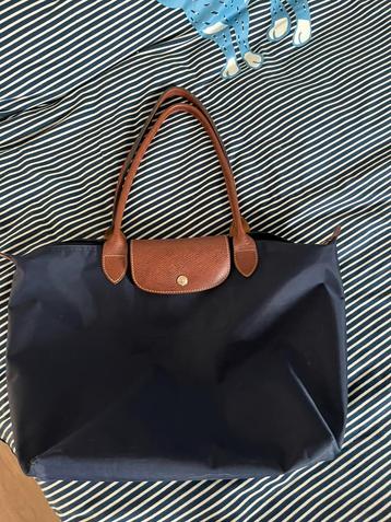 Sac Longchamp, Enlèvement, Utilisé, Bleu, Sac à main
