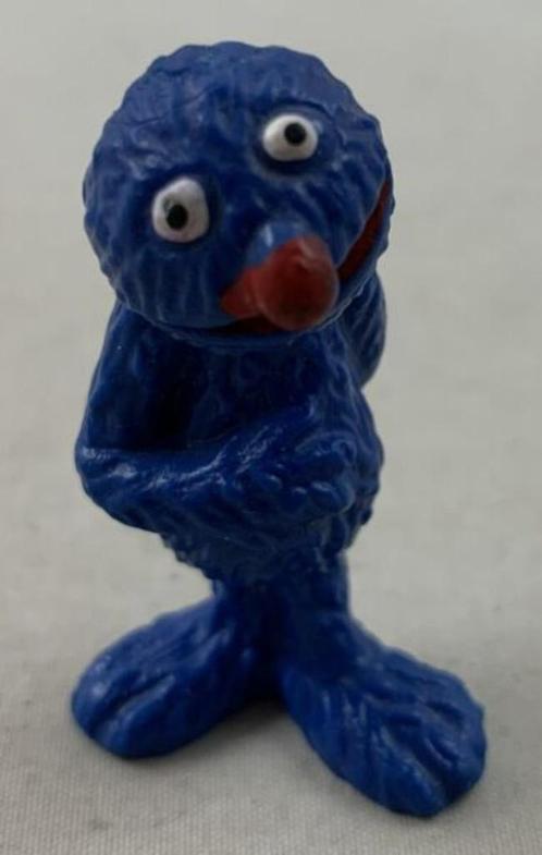 Figurine Heimo Minimins Sesame Street Grover, vintage 1974-1, Collections, Jouets miniatures, Utilisé, Envoi