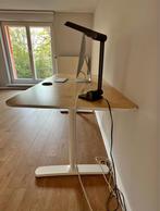 Bureau IKEA BEKANT – 160x80 cm, Ophalen, In hoogte verstelbaar, Gebruikt, Bureau