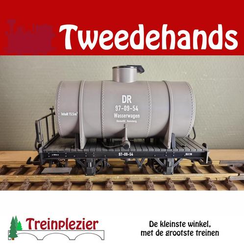 LGB 40010 G DR-Wasserwaggon, Hobby en Vrije tijd, Modeltreinen | Overige schalen, Zo goed als nieuw, Wagon, Gelijkstroom, LGB