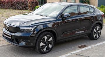 VOLVO C40 (model year 2024) Twin Ultimate 2023, Auto's, Automaat, 0 cilinders, Zwart, Zwart