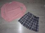 Mooi rokje met bijpassend giletje. Maat 134-140 (NIEUWSTAAT), Kinderen en Baby's, Meisje, Nieuw, Ophalen of Verzenden, C&A/H&M