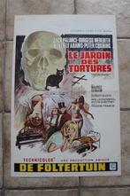 filmaffiche Peter Cushing Torture Garden filmposter, Rechthoekig Staand, Ophalen of Verzenden, Zo goed als nieuw, A1 t/m A3