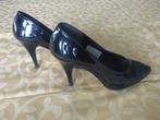 Elegante zwarte lakpumps maat 37, Ophalen, Pumps, Zwart, Gedragen