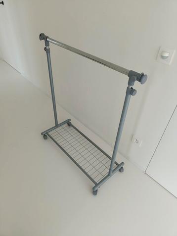 Kledingrek op wielen en aanpasbaar, Enlèvement, Neuf