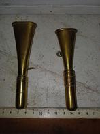 2 sifflets en laiton pour la chasse, Enlèvement ou Envoi, Cuivre