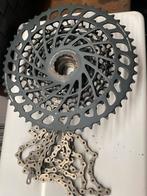 Sram eagle cassette + ketting, Fietsen en Brommers, Fietsonderdelen, Ophalen, Zo goed als nieuw