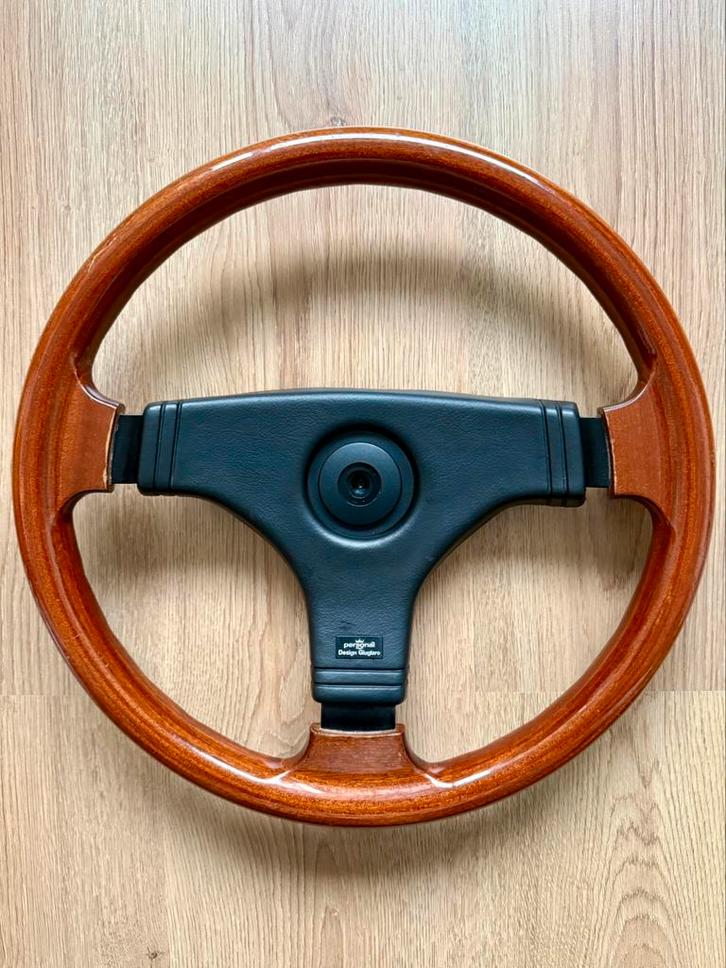 Personal Design Giugiaro Houten Stuur Mercedes W124 W126, Auto-onderdelen, Besturing, Alfa Romeo, Amerikaanse onderdelen, Audi