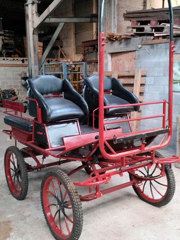 Chariot simple, Comme neuf, Cheval