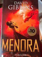 David Gibbins - Menora, Boeken, Ophalen of Verzenden, Zo goed als nieuw, David Gibbins