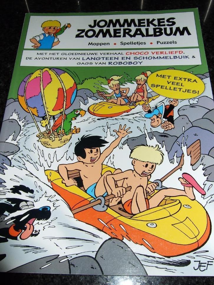 JOMMEKES ZOMERALBUM en WINTERALBUM, Boeken, Stripverhalen, Gelezen, Ophalen of Verzenden