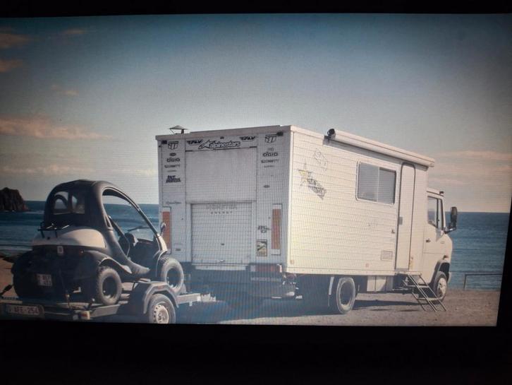 Mercedes 609D, Caravanes & Camping, Camping-cars, Particulier, Mercedes, Chaudière, Enlèvement