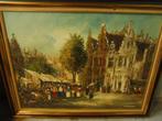 Groot kunstwerk:   heel mooi: kunstenaar onbekend??, Ophalen of Verzenden
