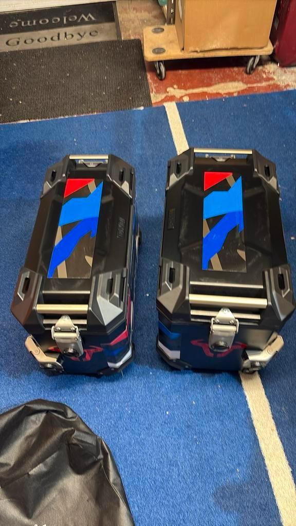 SW MOTECH TRAX ADV BIJZAKEN, Motoren, Accessoires | Koffers en Tassen, Zo goed als nieuw, Ophalen