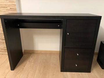 Bureau ikea kallax avec tiroirs + bloc porte, Enlèvement