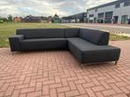 GRATIS LEVERING HEEL BE Montel Donkergrijs Stoffen Hoekbank, Huis en Inrichting, Zetels | Zetels, 250 tot 300 cm, Hoekbank, Ophalen of Verzenden