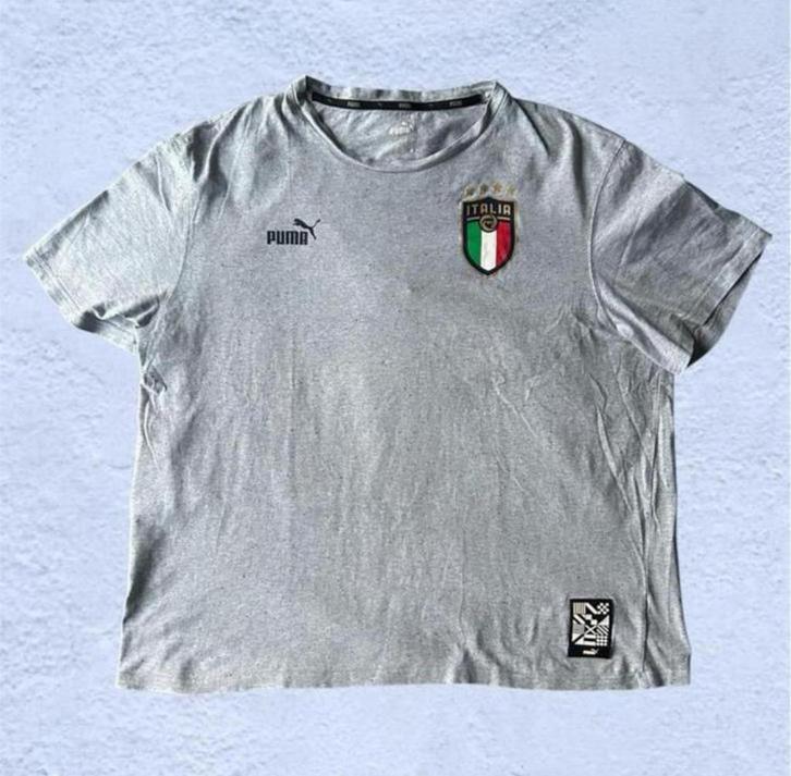Nieuwe T-shirts van Puma Italia, Kleding | Heren, T-shirts, Nieuw, Overige maten, Grijs, Ophalen of Verzenden