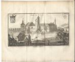 1770 - Chateau Fauquez - Ittre ( deuxième gravure), Verzenden