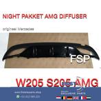 W205 S205 AMG Achterbumper Diffuser origineel Mercedes C Kla, Ophalen of Verzenden, Gebruikt, Mercedes-Benz