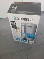 Brabantia pedaalemmer 20l NewIcon metallic grey, Ophalen, Zo goed als nieuw