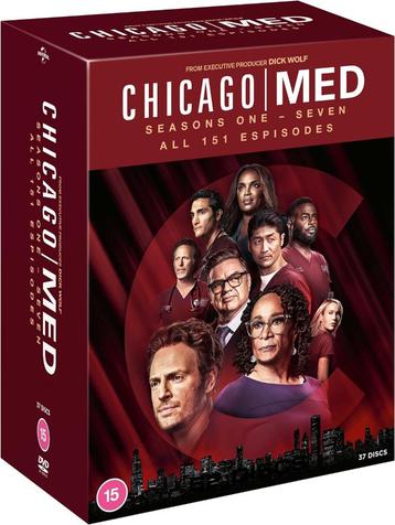 Chicago MED 1-9 DVD Box Seizoen 8 en 9 ook los te koop 