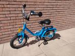 Eertse fiets puky 12inch blauw inclusief zijwieltjes, Ophalen, Gebruikt, Zijwieltjes
