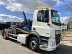 DAF CF 460 4x2 19T MARREL ABROLLKIPPER HAKEN - 5.10M + 1.30M, Auto's, Automaat, Achterwielaandrijving, 338 kW, Wit