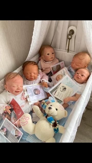 Reborn baby’s met echtheidscertificaat, Enlèvement, Neuf, Accessoires, Réaliste ou Reborn
