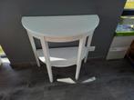 Table ikea ( demi lune)., Ophalen, Zo goed als nieuw
