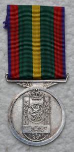 Medaille, Kon Ver Oudstrijders VerbroederingZilver med 40-45, Verzamelen, Ophalen of Verzenden, Landmacht, Lintje, Medaille of Wings
